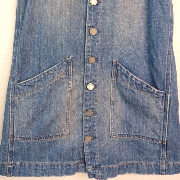 Blank NYC Button Down Front Mini Dress - Picture 4 of 10